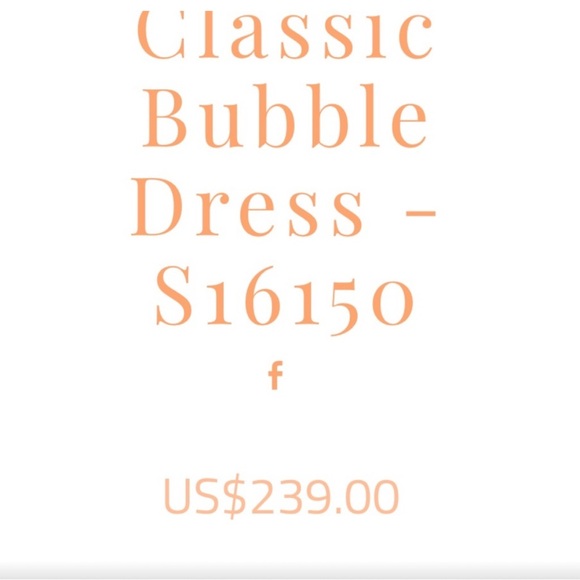 Samuel Dong Classic Bubble Dress - Yellow - Size Small - Picture 12 of 12